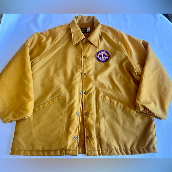 Swingster Other - Vintage Lions International Swingster Gold Jacket with Patch Size Large